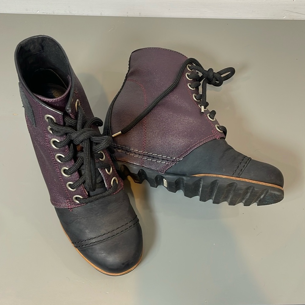 SOREL PDX HIDDEN HEEL WEDGE LEXIE 7.5